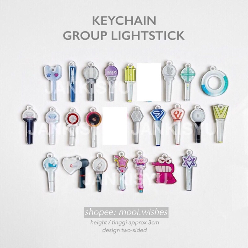 Jual Keychain Group Lightstick Kpop Cortis gantungan tas kunci charms ...