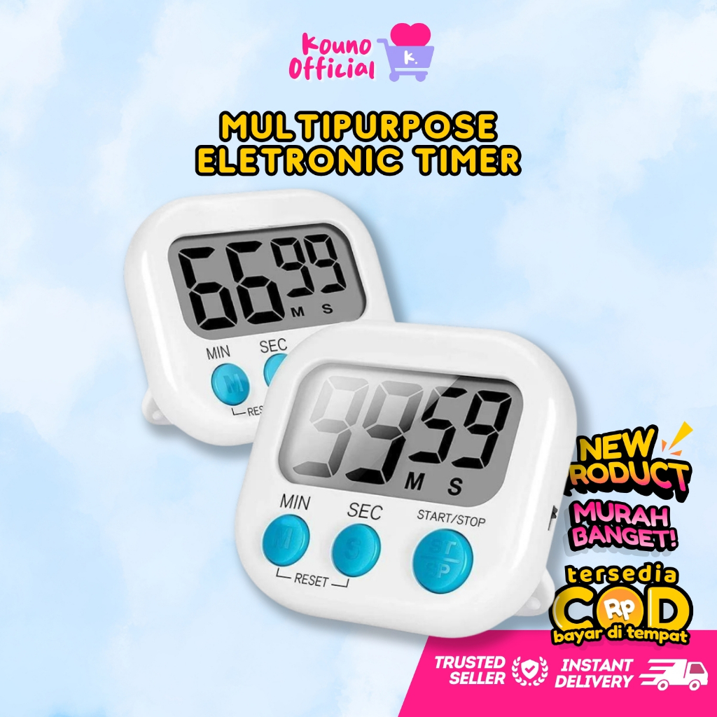 Jual Multipurpose Electronic Timer | Digital Stopwatch / Pengingat ...