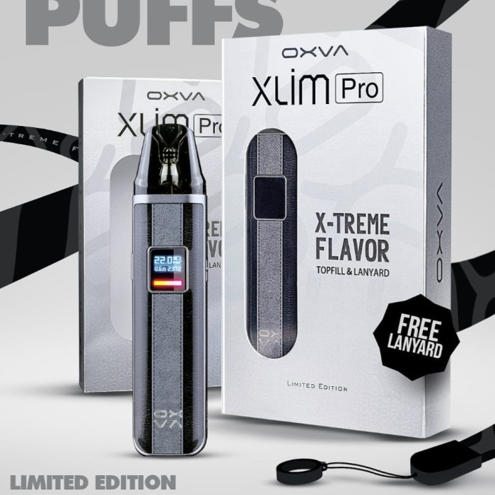 Jual Oxva Xlim Pro Pod Special Edition - Black Noir Edisi Limited Hitam ...