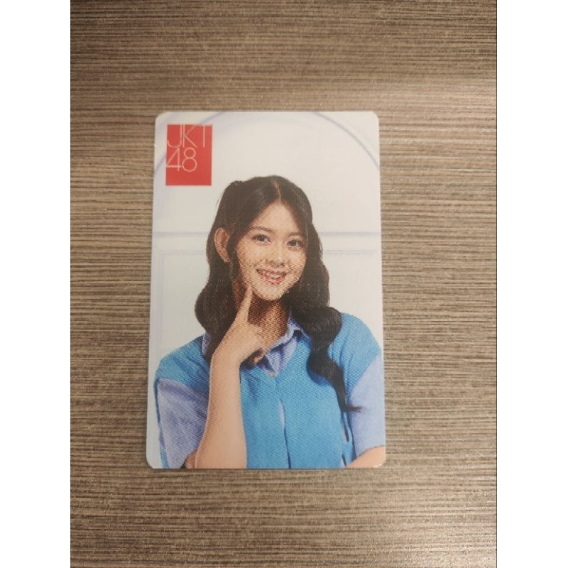 Jual pc photocard jtrust bank christy jkt48 pose gemesshh | Shopee ...