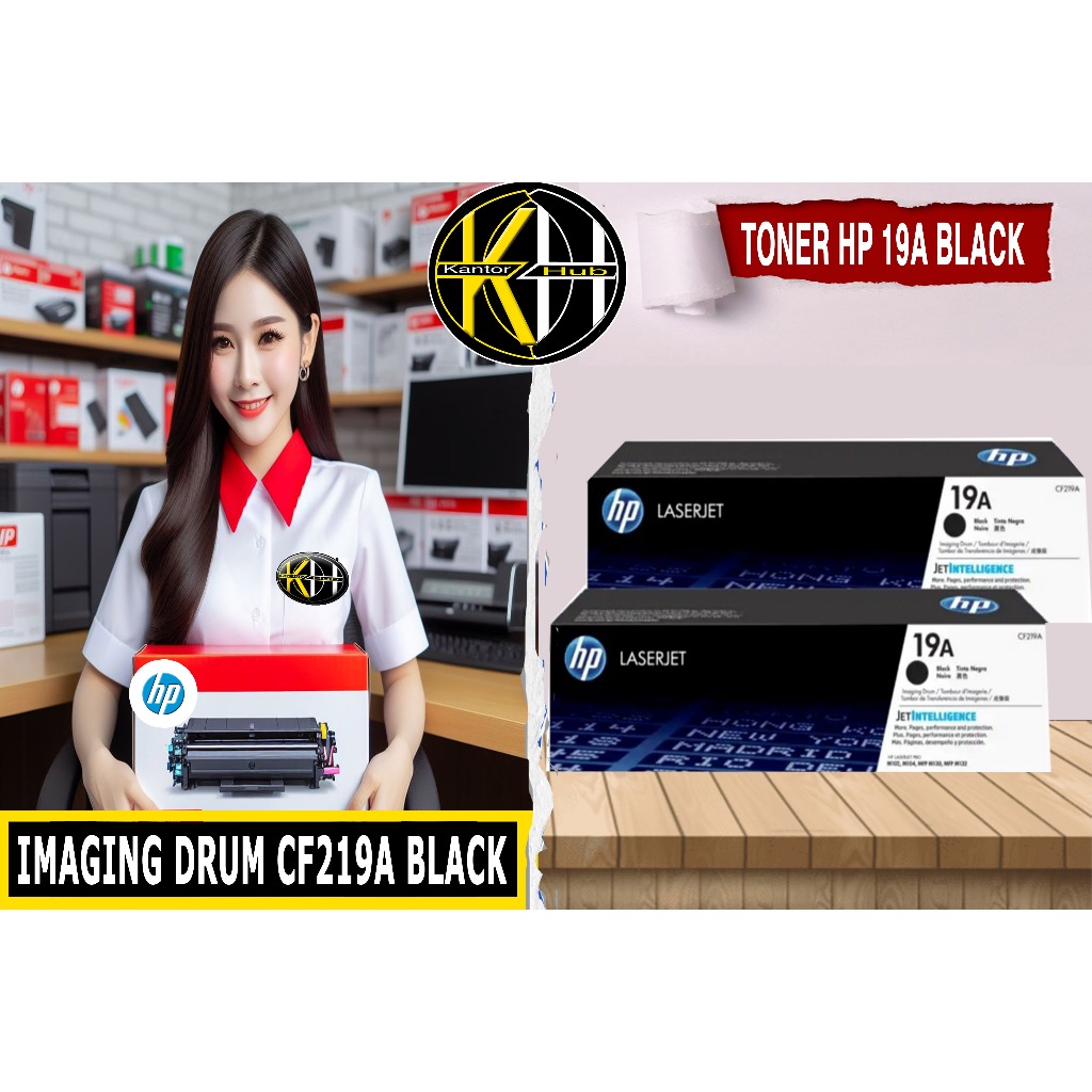 Jual Jual Toner HP 19A BLACK / Toner imaging Drum CF 219A (19A) Black ...