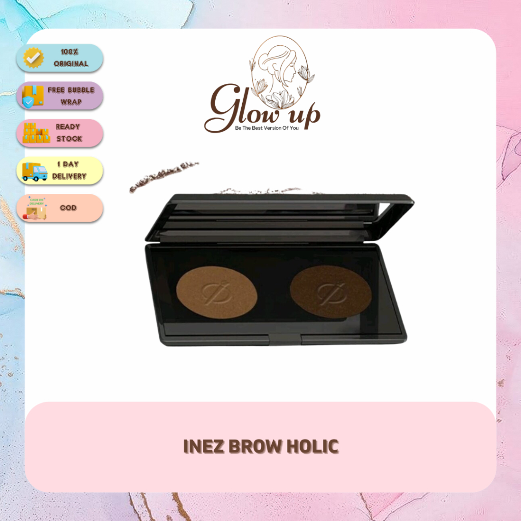 Jual INEZ Browholic Powder 4g - Alis Compact - Brow Compact | Shopee ...