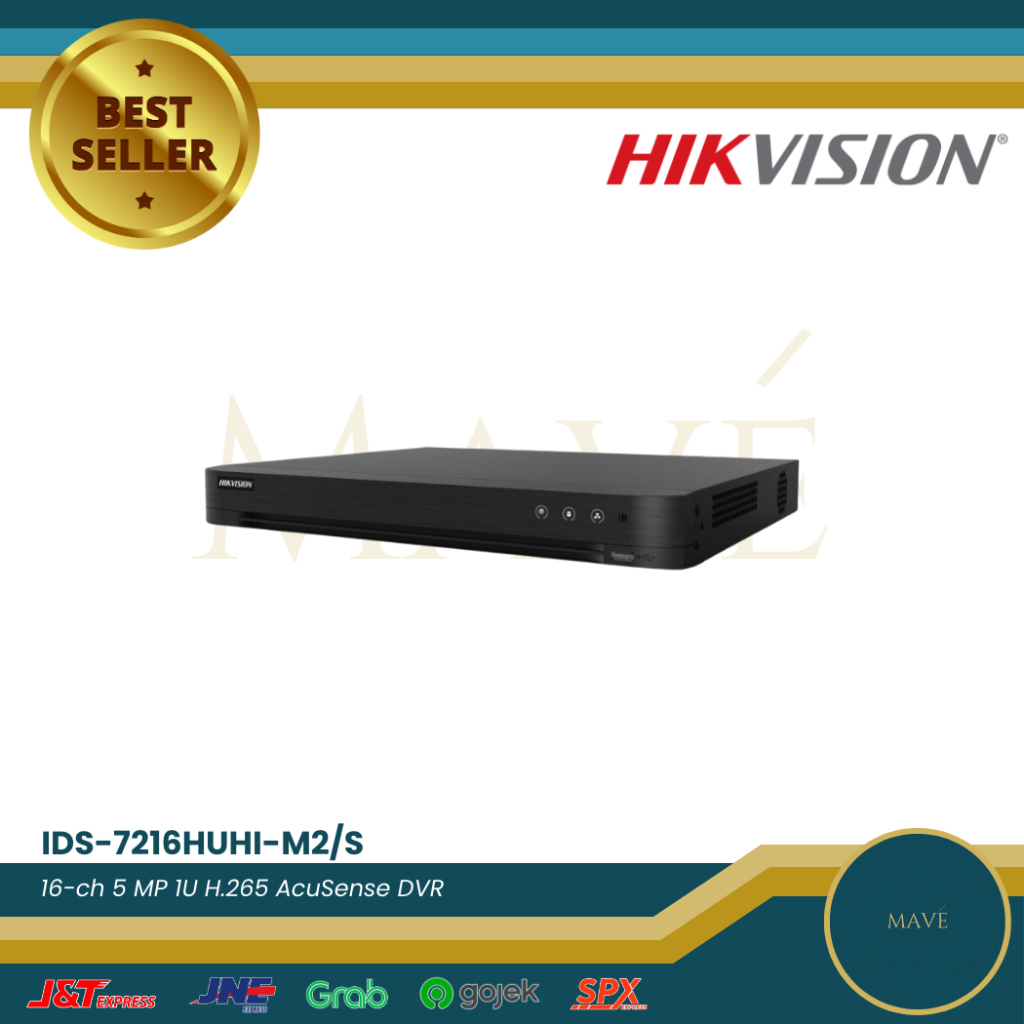 Jual iDS-7216HUHI-M2/S - HIKVISION TURBO HD DVR 16CH ACUSENSE | Shopee ...