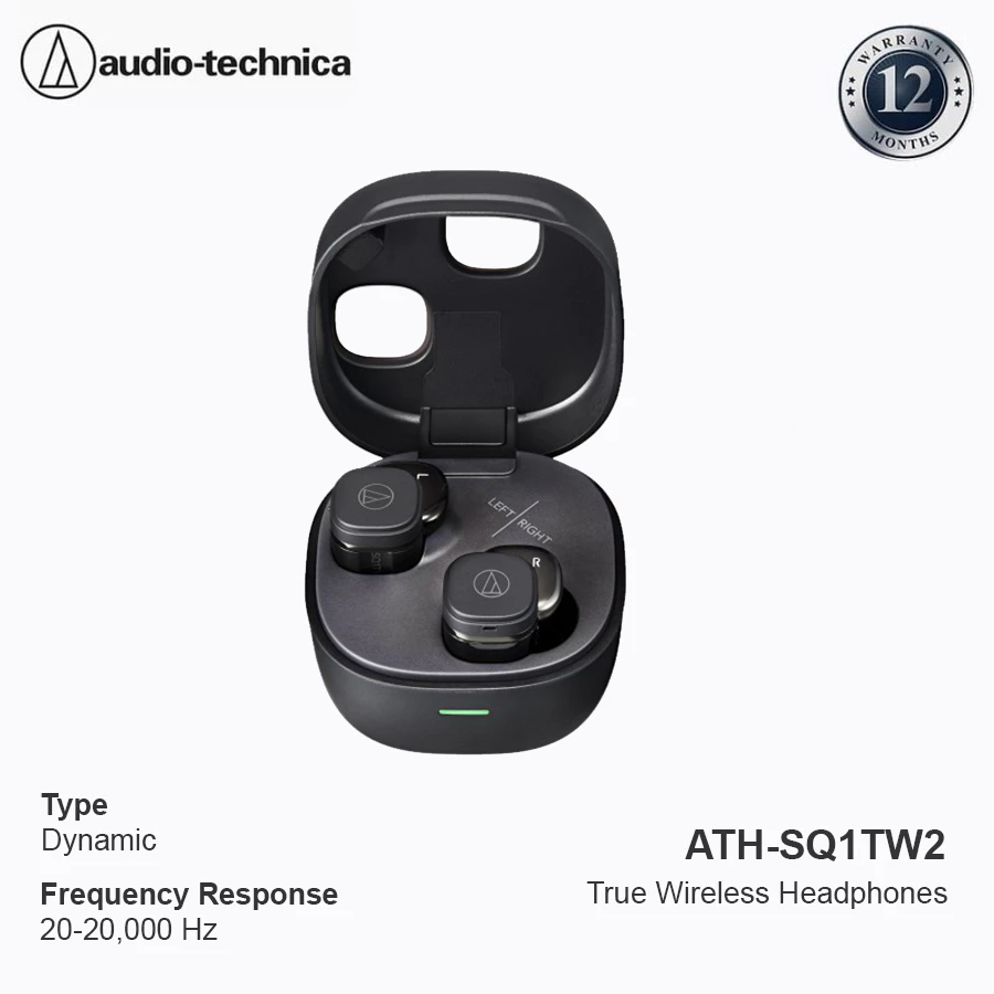 Audio-Technica ATH-SQ1TW2 Wireless Headphones