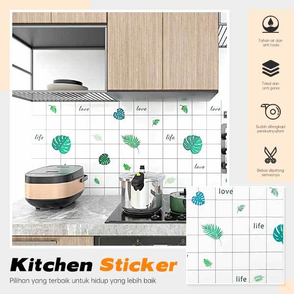 Jual Stiker Dapur Kamar Mandi Anti Air Minyak Dan Panas Ukuran 60 cm x ...