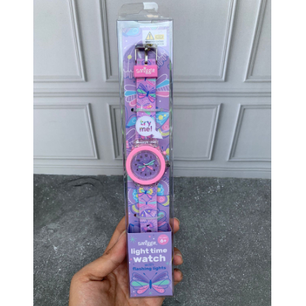 Jual SMIGGLE PUNYA KK ETACHA JAM FLUTTER BUTTERFLY | Shopee Indonesia