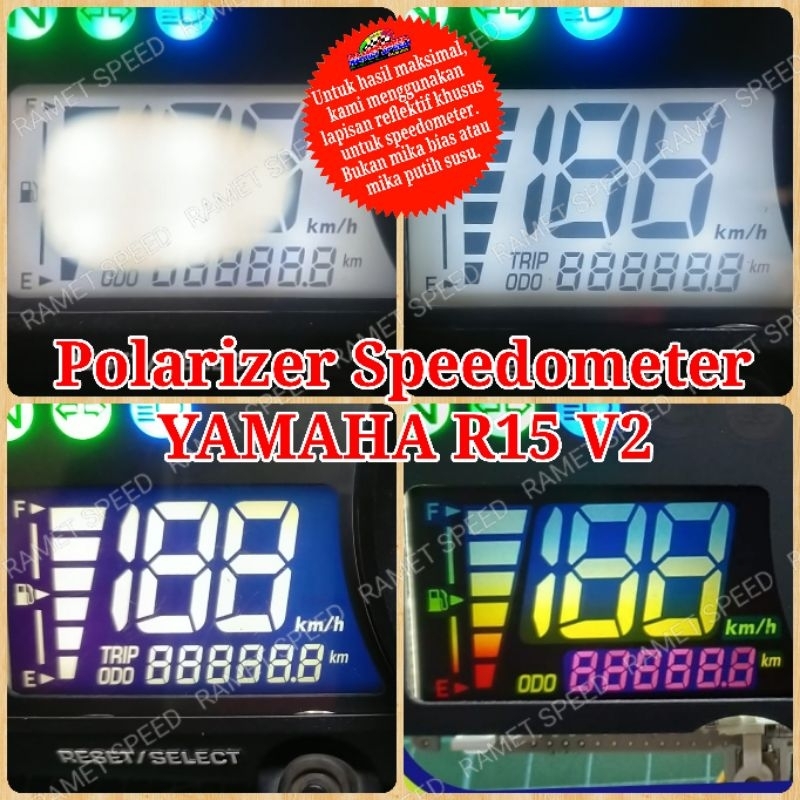Jual Polarizer speedometer yamaha R15 V2 polaris speedometer r15 v2 ...
