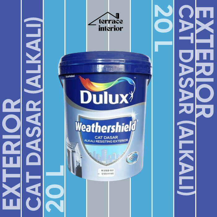 Jual Cat Dasar Alkali Dulux Resisting Exterior 20 L Shopee Indonesia