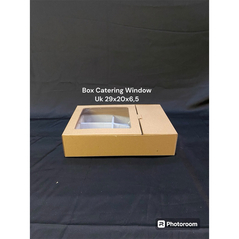 Jual Box Catering Window uk 29x20x6,5 dan uk 31x22x6,5 | Shopee Indonesia