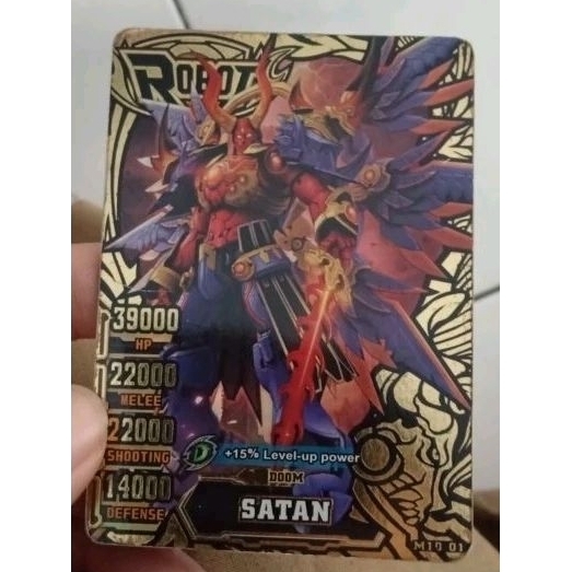 Jual Photocard Pc OFFICIAL Hero of robots Legend satan | Shopee Indonesia