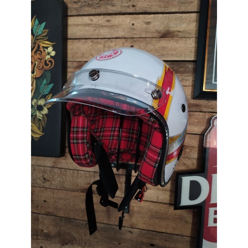 Jual HELM JADUL YAMAHA LIDAH API X TARTAN | Shopee Indonesia
