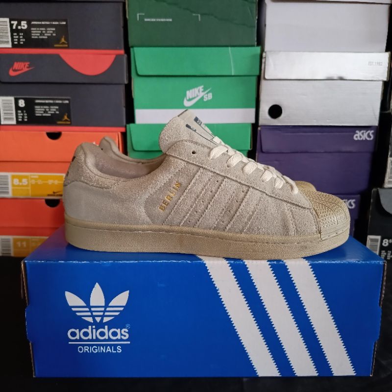 Jual ADIDAS SUPERSTAR x BERLIN SUEDE Shopee Indonesia