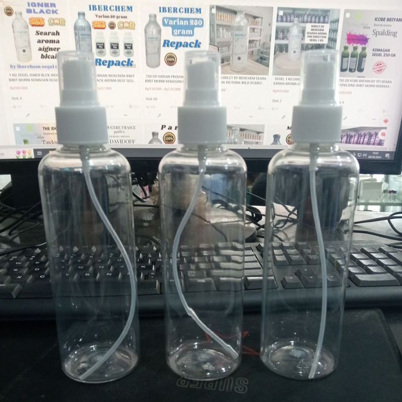 Jual 1 PCS BOTOL SEPRAY PLASTIK UKURAN 250 ML HARGA PER PCS | Shopee ...