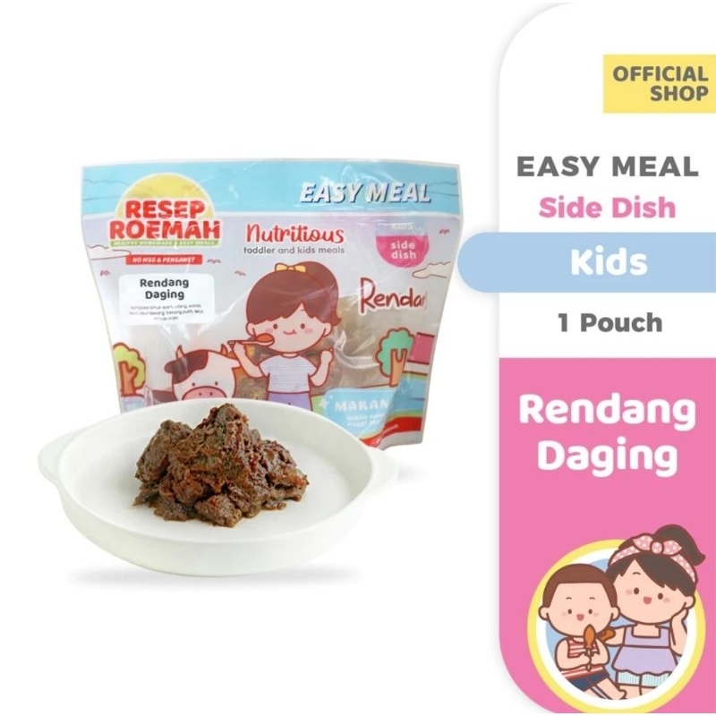 Jual Resep Roemah Rendang Daging / Frozen Food Balita Homemade / No MSG ...