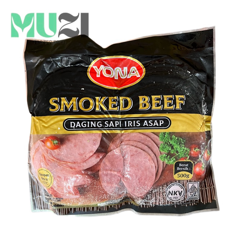 Jual YONA SMOKED BEEF 250 GR 500 GR 1 KG Shopee Indonesia