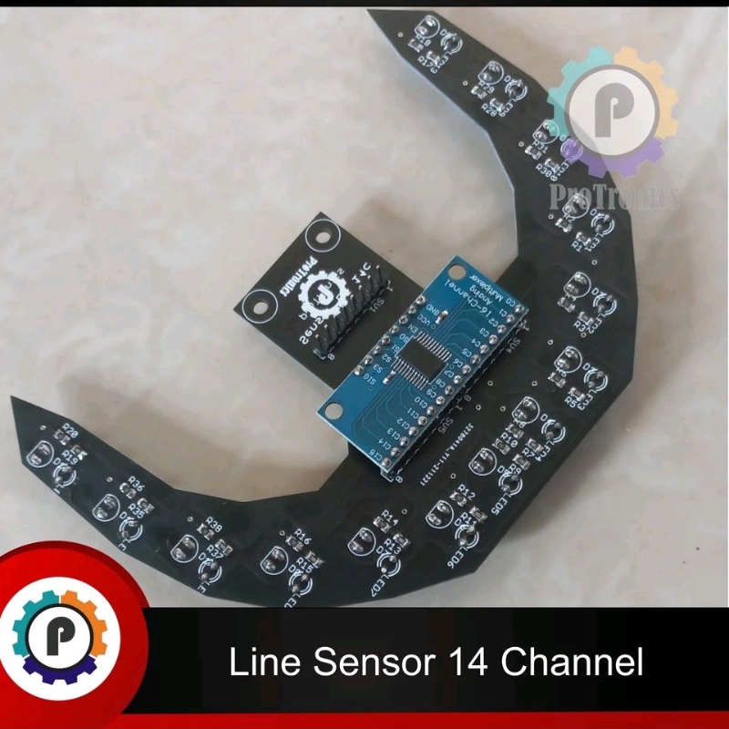Jual Line Tracking Sensor Robot Line Follower Line Tracer 14 Channel ...