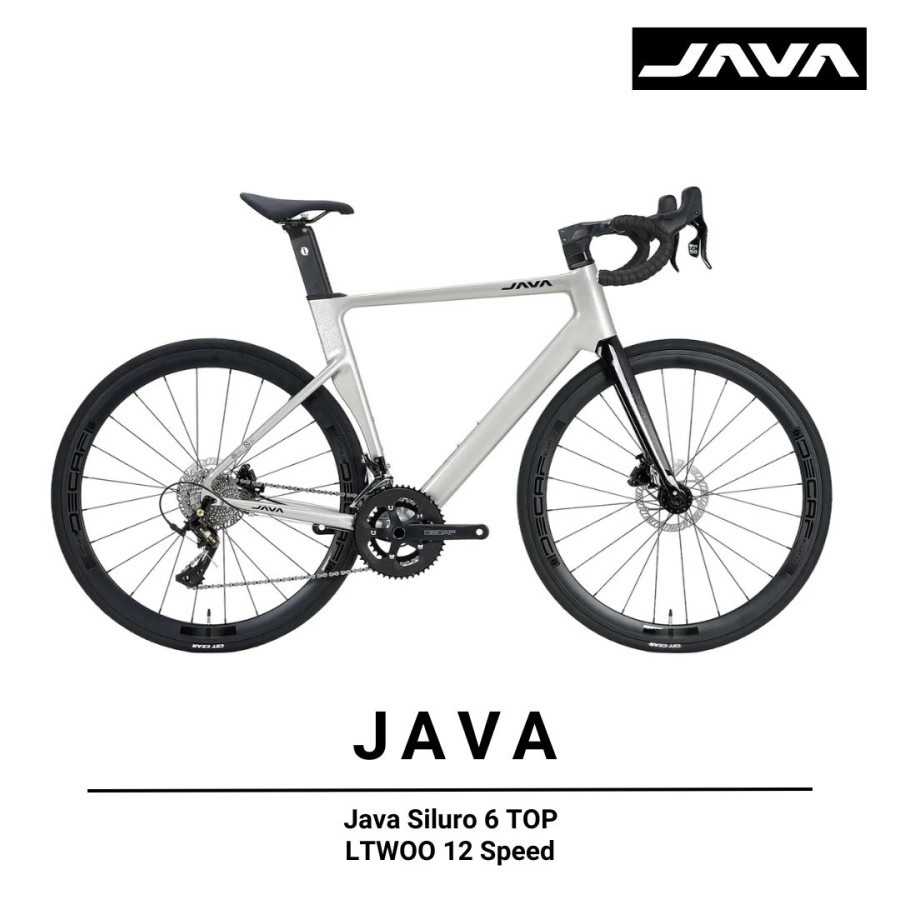 Jual JAVA SILURO 6 TOP 2024 THRU AXLE 24 SPEED ROAD BIKE | Shopee Indonesia