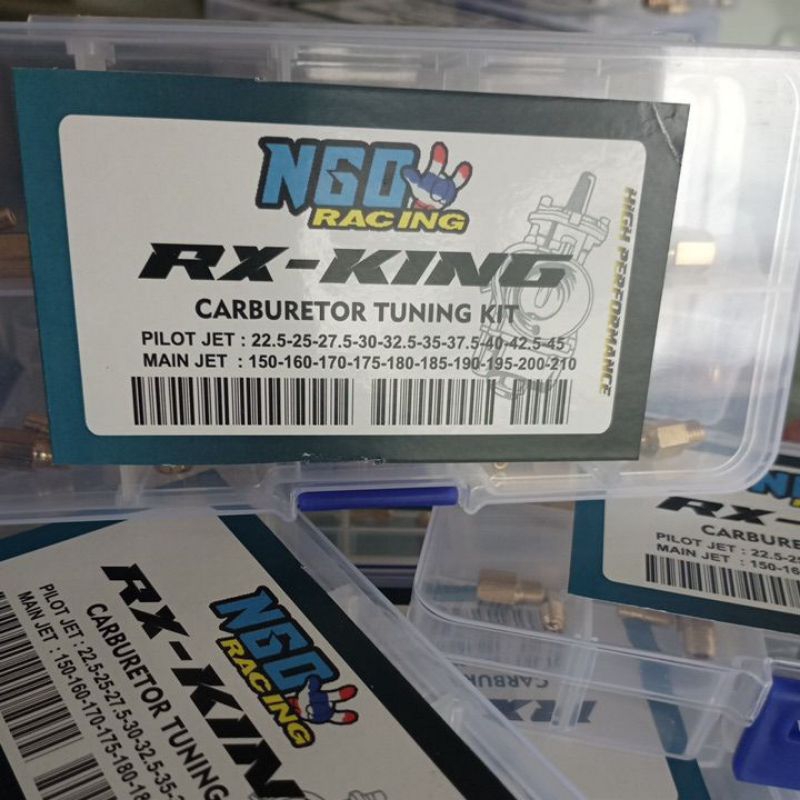 Jual Pilot Jet Main Jet isi Lengkap 20 PCS Rx King Rxk Rxs Rx King New ...