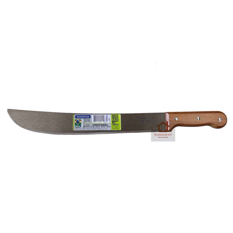 Jual Tramontina Machete Golok 14inch 26620/014 gagang kayu | Shopee ...