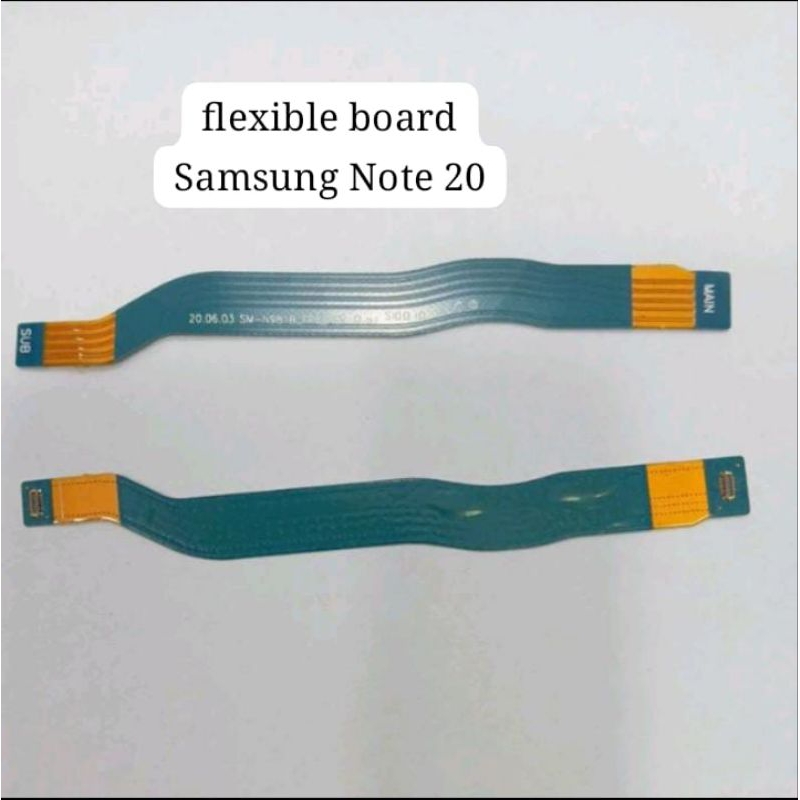 Jual FLEXIBLE BOARD CONNECT LCD SAMSUNG NOTE 20 FLEXIBEL TENGAH ...