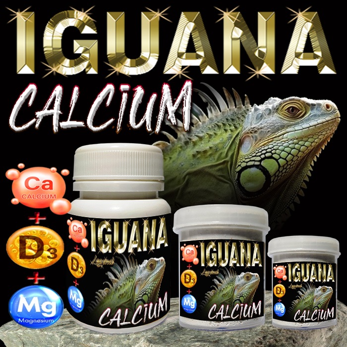 Jual IGUANA CALCIUM +D3 POWDER KALSIUM BUBUK VITAMIN SUPLEMEN KESEHATAN