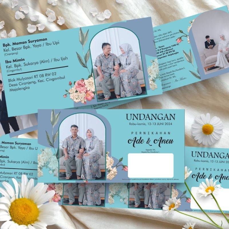 Jual UNDANGAN PERNIKAHAN WALIMATUL URS ORANGTUA UNDANGAN SYUKURAN