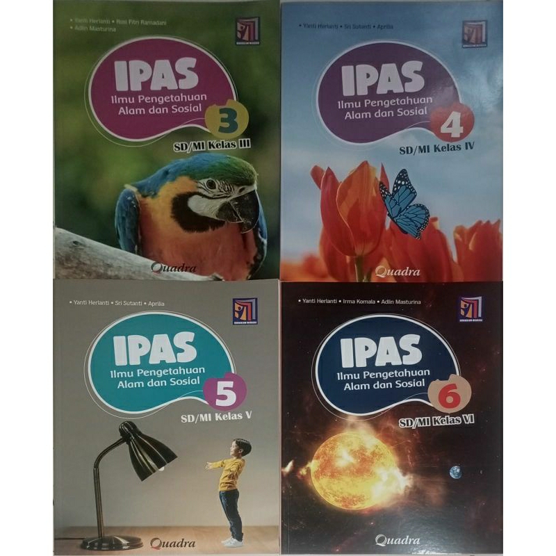 Jual IPAS SD/MI 3,4,5,6 KURIKULUM MERDEKA QUADRA | Shopee Indonesia