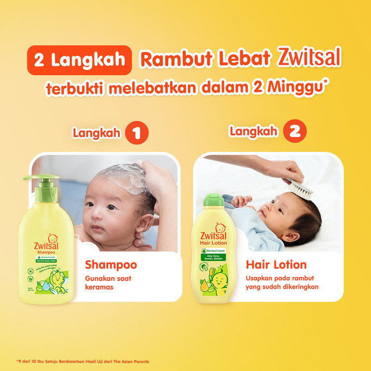 Jual ZWITSAL HAIR LOTION // JSELECTIV X JHON KOSMETIK // Lotion Rambut ...