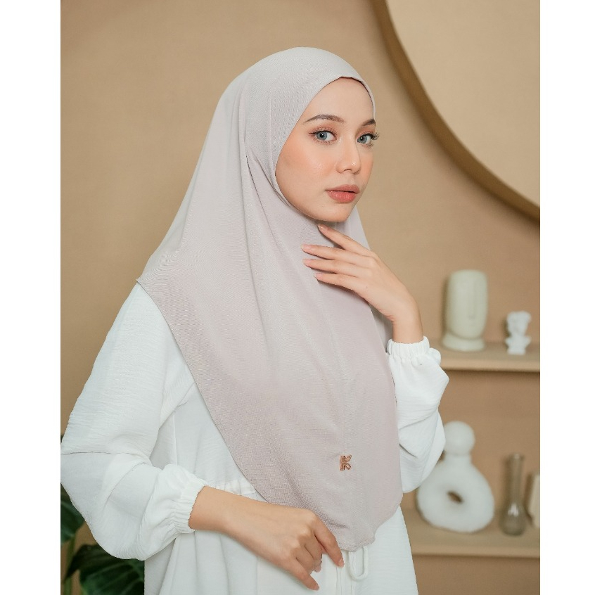 Kalana Scarves Saba Bergo Hijab Bergo Instan Tanpa Pet Jersey Premium