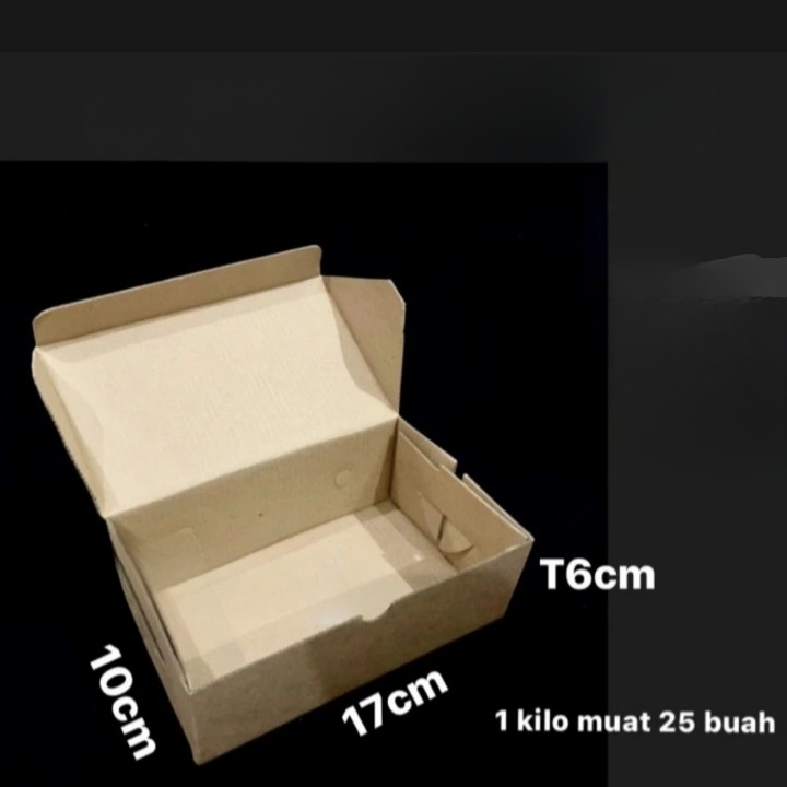 Jual (20 Pcs) Box Roti Bakar Packaging Kotak Eflute Cookies Dus Pukis ...