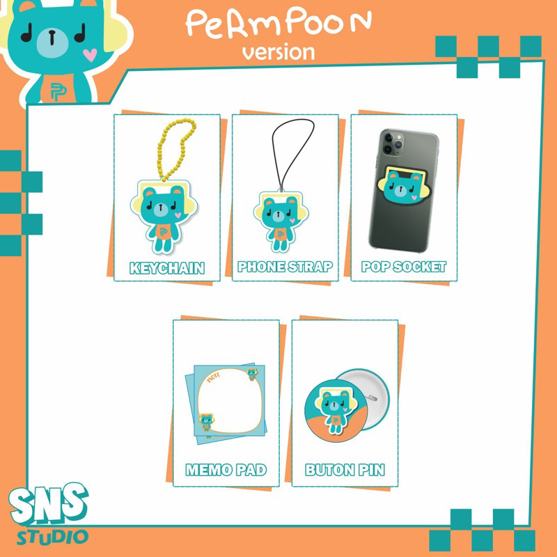Jual MARCHANDISE GMM FANDAY - PERMPOON (PONDPHUWIN) | Shopee