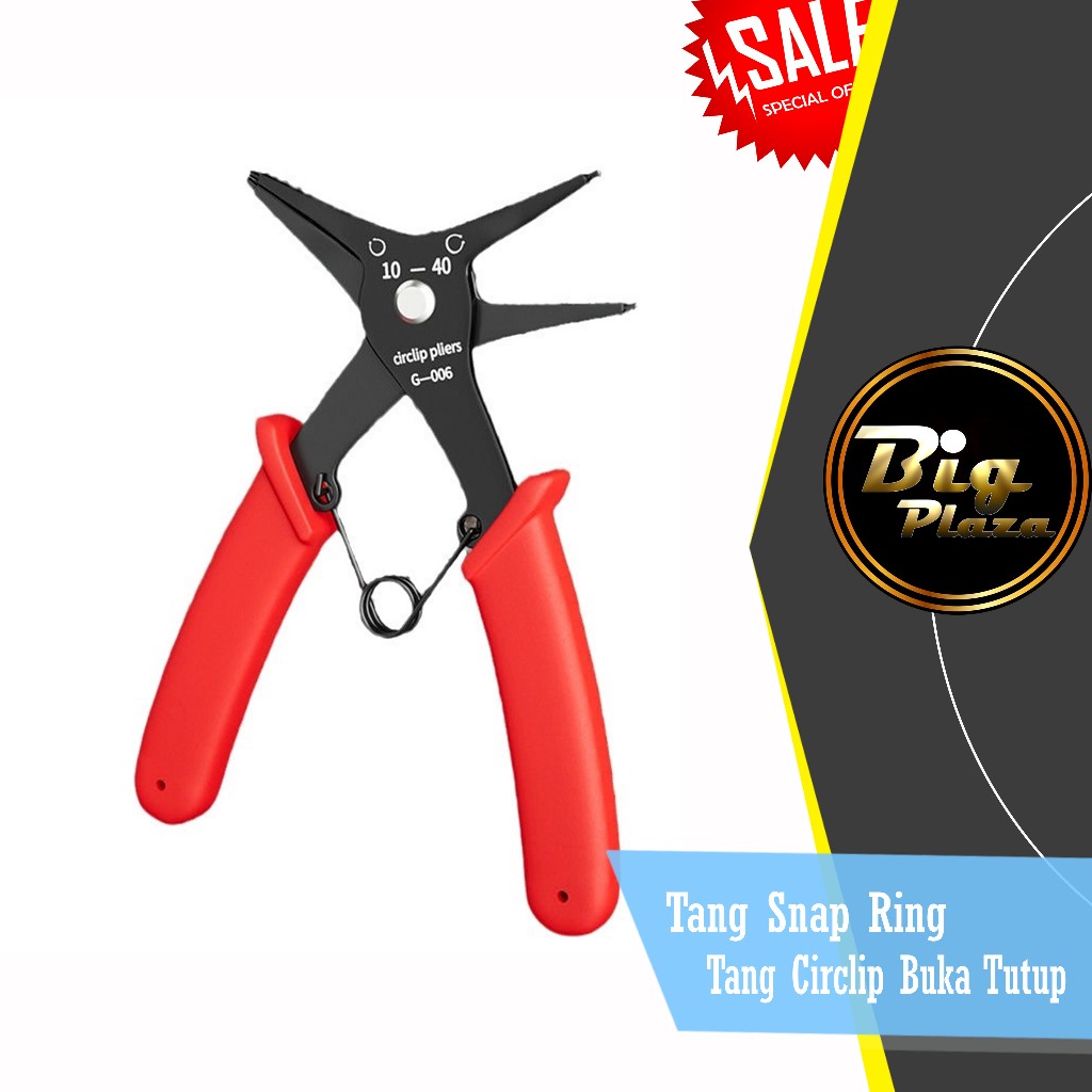 Jual Tang Snap Ring Pliers 4 Way Type Tang Circlip Buka Tutup 2 Fungsi A051 Shopee Indonesia