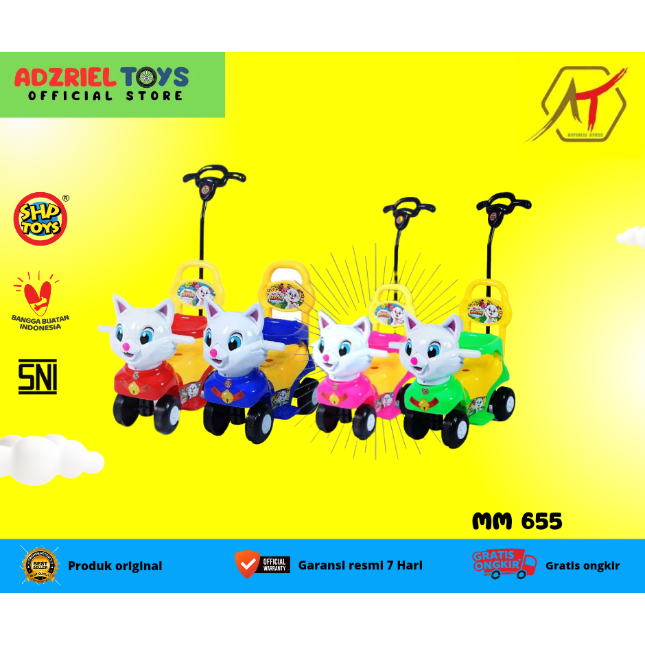 Jual AdzrielToys SHP MM 655 MOBILAN DORONG ANAK MOBILAN ODONG ODONG ...