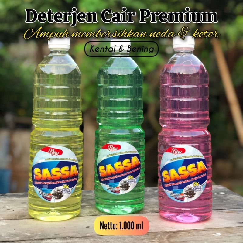 Jual Jual Deterjen Cair Premium Paling Ampuh Membersihkan Noda Pakaian