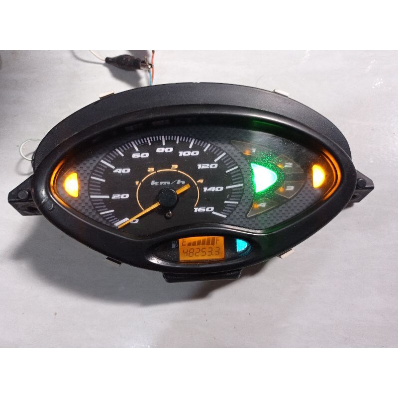 Jual speedometer motor Honda karisma D soket putih SECOND original ...