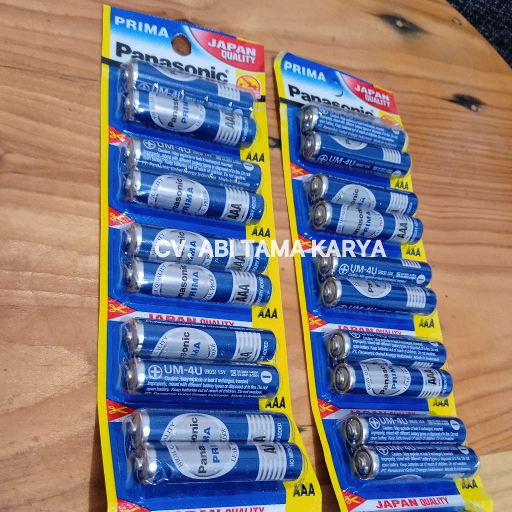 Jual Baterai Panasonic Aa Dan Aaa Prima Blue Shopee Indonesia