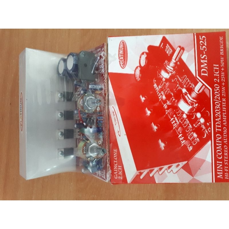 Jual GAINCLONE MINI COMPO TDA2030 2.1CH DMS525 DMS-525 | Shopee Indonesia