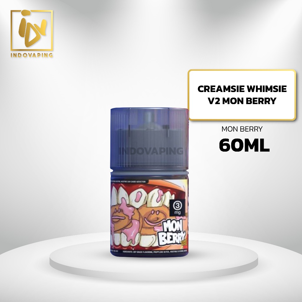 Jual Liquid Vapor Vape - Creamsie Whimsie Mon Berry 60ml By Vem Juice ...