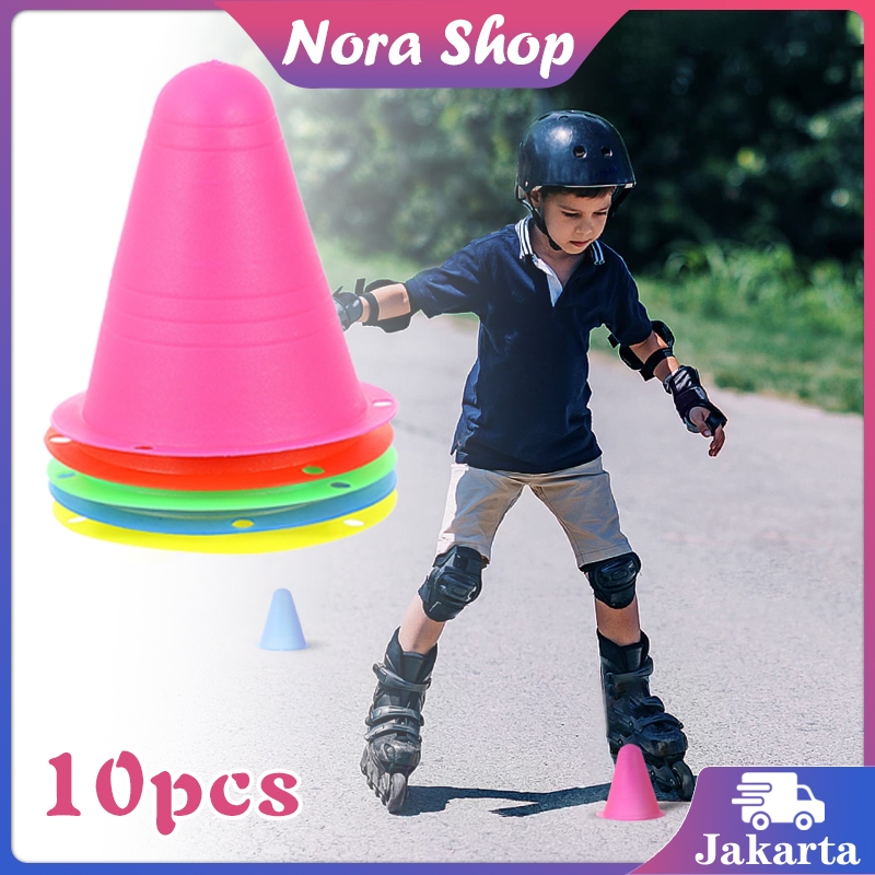 Jual 10pcs Kerucut Sepatu Roda Inline Skate Cone Sepatu Roda Inline ...