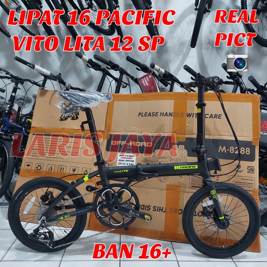 Jual Sepeda Lipat Pacific Vito Lite Speed Ukuran X Sepeda Lipat Pacific Kodiak L