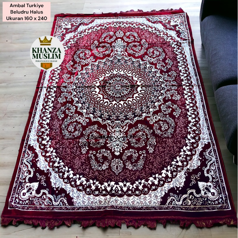 Jual KARPET/AMBAL TURKI 160x240 cm || HAMBAL LIPAT TURKIYE UKURAN ...