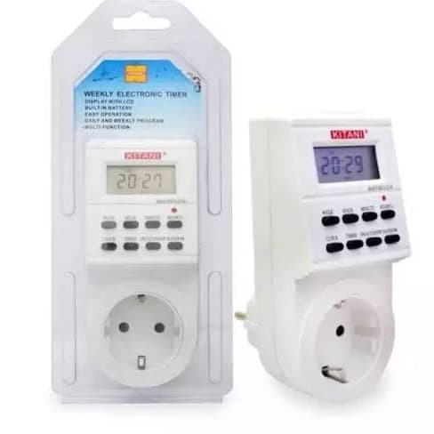 Jual Stop Kontak Timer Digital Programmable / Count Down Timer Analog ...