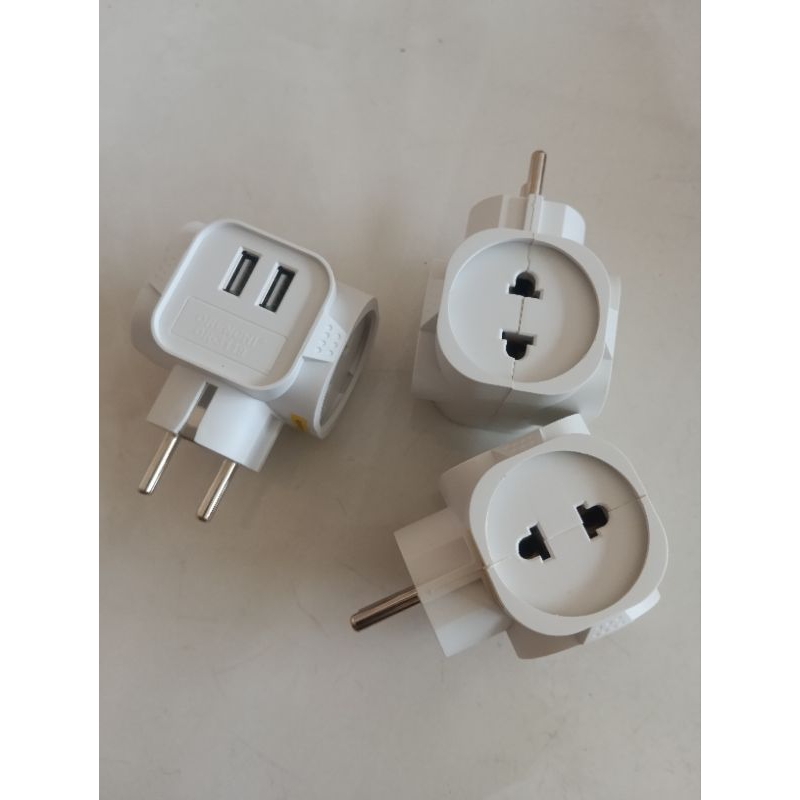 Jual Cabang Tiga , TKH arde plus 2 Port USB Charger Standar Bukan Fast ...