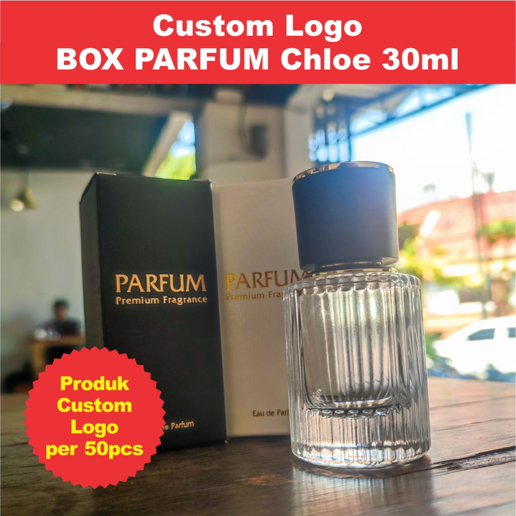 Jual Custom Logo Box parfum 30ml minim 50pcs | Shopee Indonesia
