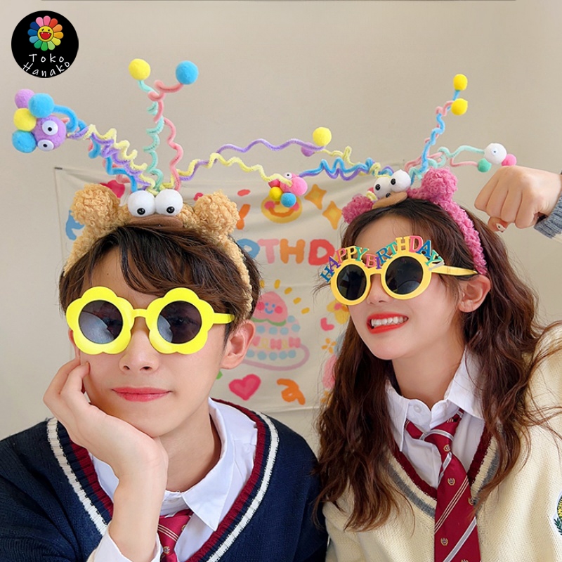 Jual Funky Teddy Korean Head Band/Head Band Funky Teddy/Bando Korea