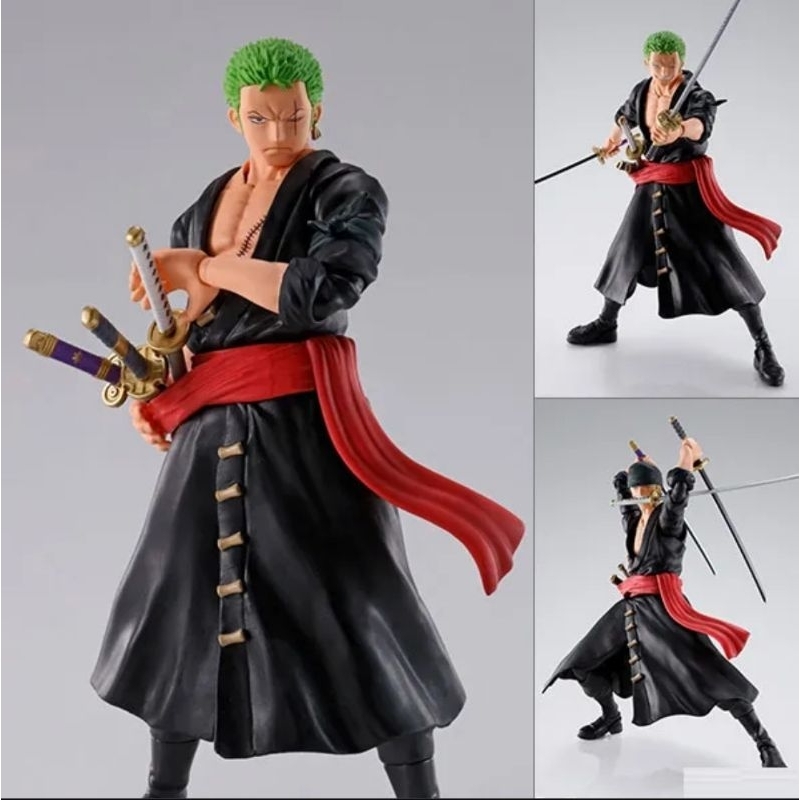 Jual SHF Zoro Onigashima, shf luffy, shf Sanji. SHFiguart | Shopee ...