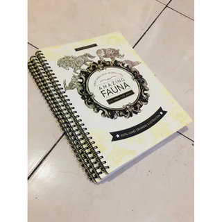 ( PROMO BUKU MURAH ORIGINAL ) BUKU COLORING / TERAPI WARNA UNTUK MELEPAS STRES / AMAZING FAUNA / COLORING DEWASA / COLORING FOR ADULT
