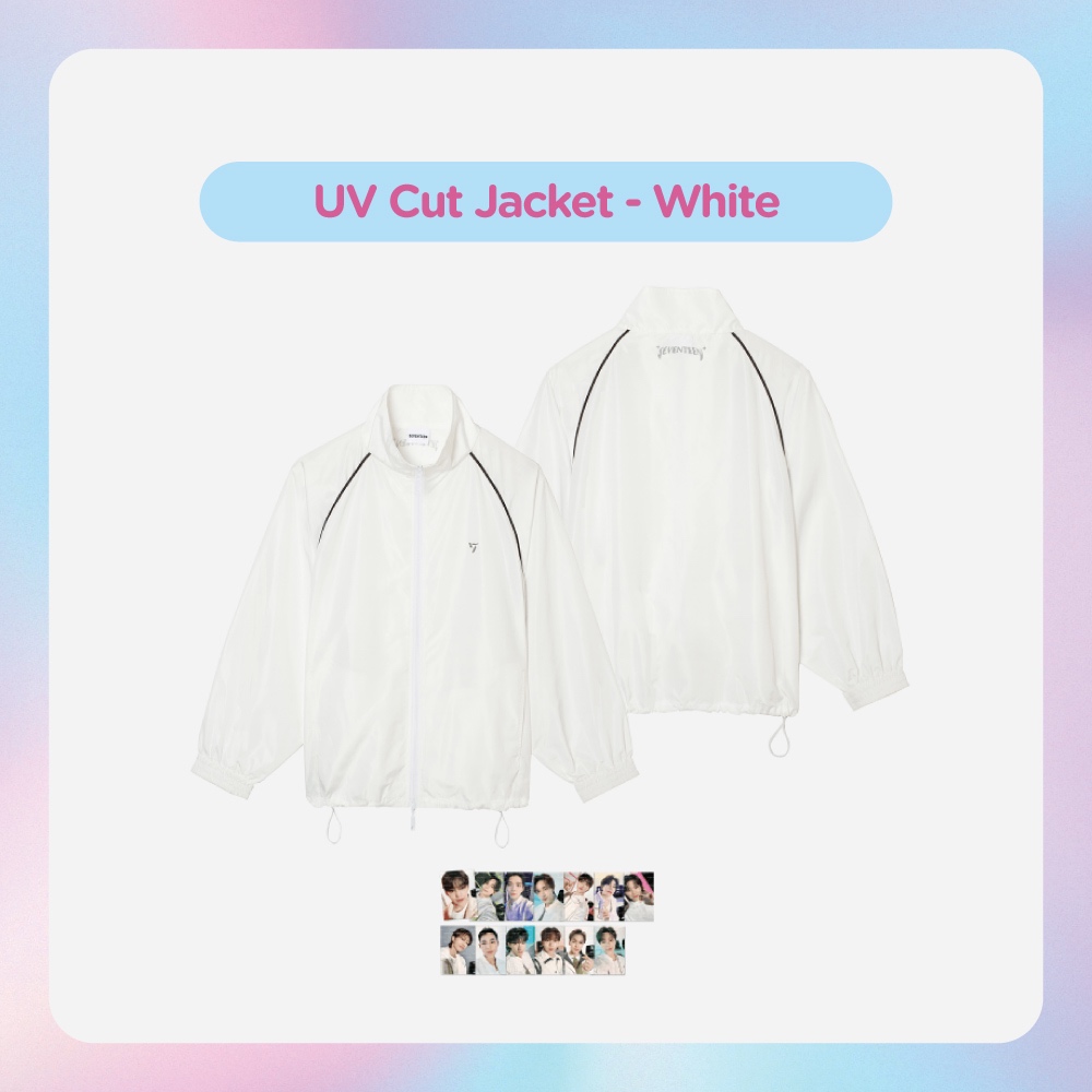 SEVENTEEN FOLLOW AGAIN UV CUT JACKET (M) SEVENTEEN FOLLOW AGAIN UV