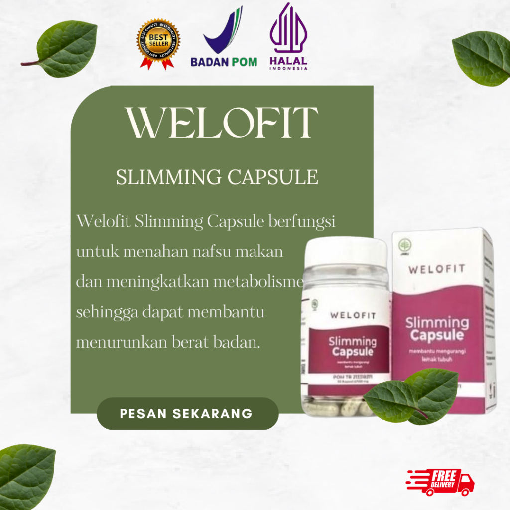 Jual Welofit Capsule Fat Block Fat burn (1 botol) | Shopee Indonesia