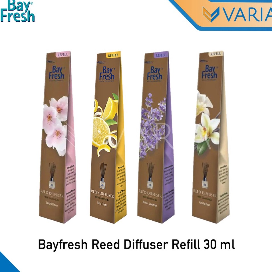 Jual Produk Baru Bayfresh Reed Diffuser Refill 3 ml Pengharum Ruangan ...